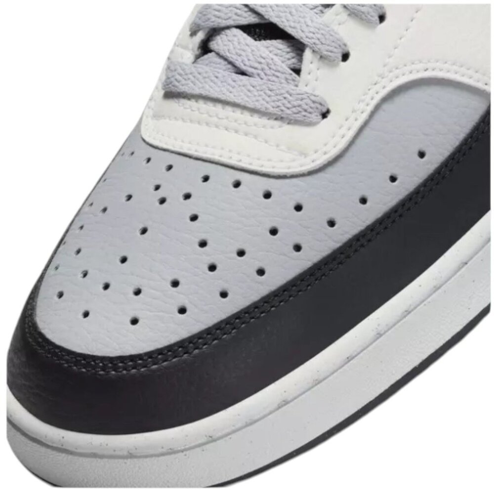 Nike Court Vision Mid Next Nature DN3577-002 Light Smoke/Black/Sail Mens Size 10 - Picture 7 of 10